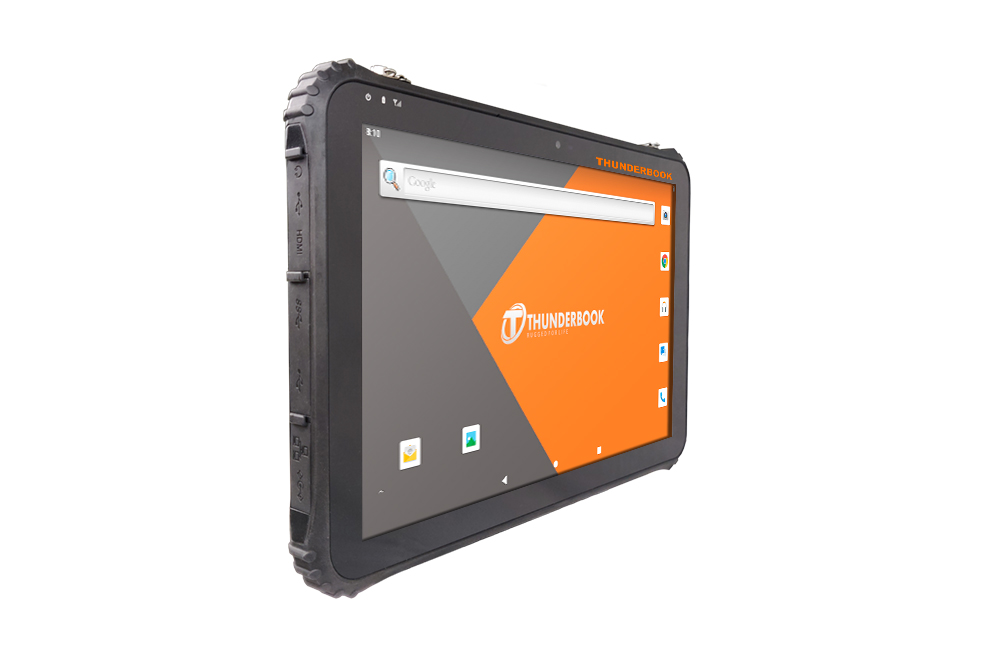 Tablet Rugerizada 12&quot; Colossus A121- Frontal izquierda