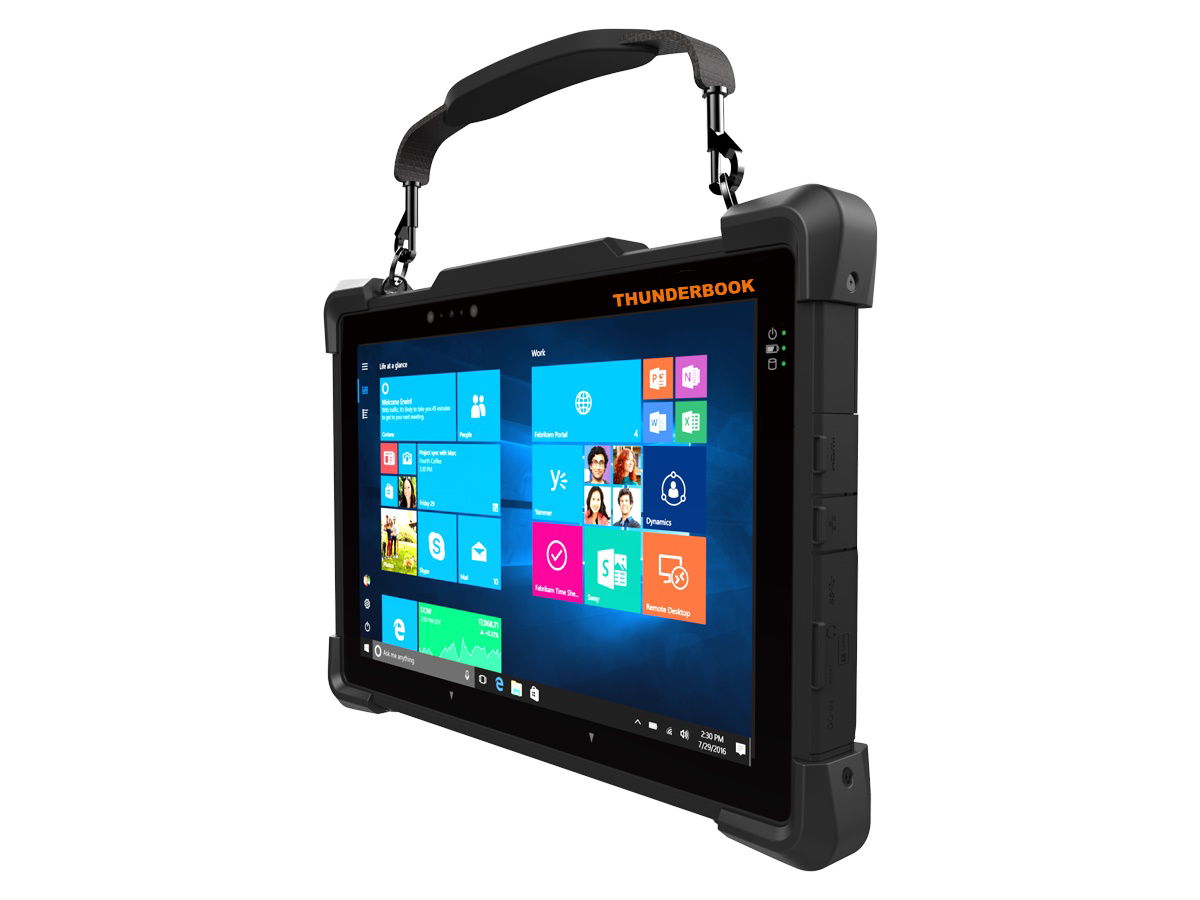 Tablet Rugerizada 12&quot; GOLIATH W125 - Frontal Derecha