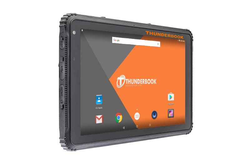 Tablet Rugerizada 10&quot; TITAN A100 - Frontal derecha