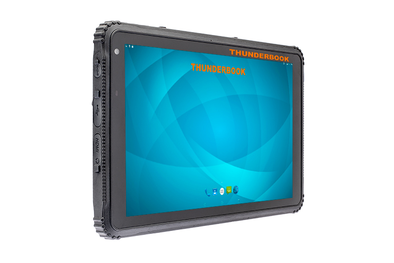 Tablet Rugerizada TITAN A102 - Frontal izquierda