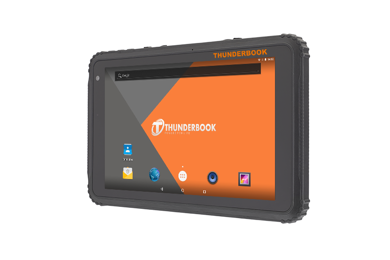 Tablet Rugerizada 8&quot; TITAN A800 - Frontal Derecha